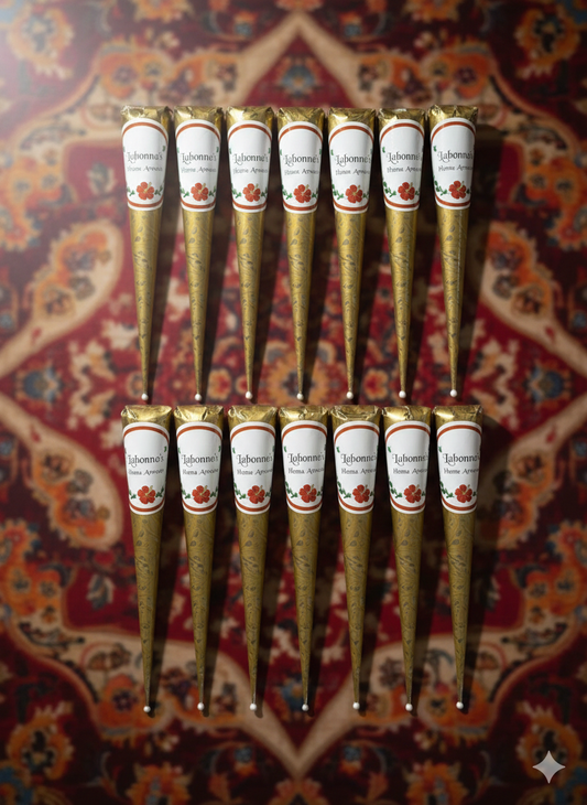 Natural Henna Cones | 18-20g Each